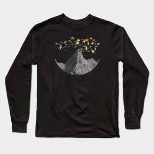 Tropical Fish Mountain Long Sleeve T-Shirt